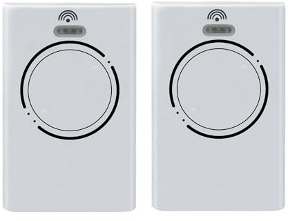 2 x Telecomando XT2 868MHZ SLH 787009 2 Canali Bianco Porte da Garage Motorizzazione Portale Garanzia di 3 Anni