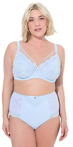 Ulla Popken TruYou by Damen große Größen Übergrößen Plus Size Bügel-BH, Zierbänder abnehmbar, Softcups 837940
