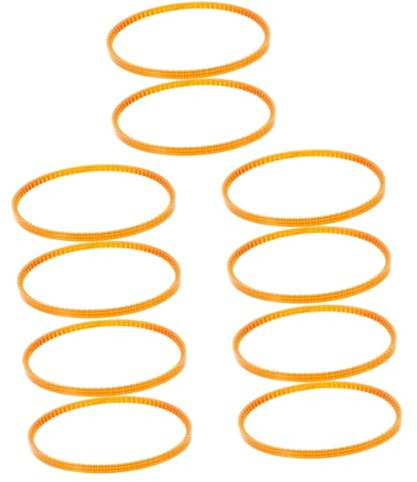 VERDANVERSE 5sets Cotton Candy Accessory Belts Sturdy PVC for Candy Machines 2pcs*5