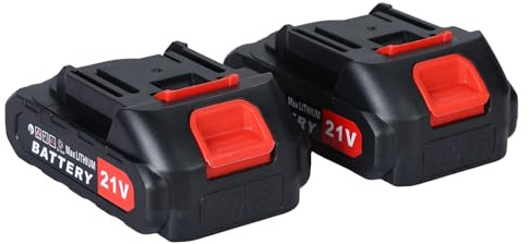 12V/21V 1.5Ah 3.0Ah Lithiums-Ion Battery - 2 x 1.5Ah/3.0Ah Battery Pack - Universally Compatible With All Power Tools And Garden Machines - 12V/21V High-Capacity Battery for Lawn Mowers Grass Trimmer