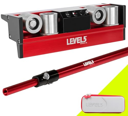 Corner Roller + Standard Handle - LEVEL5 | Pro-Grade | Drywall Gyprock Plasterboard Sheetrock | 4-507
