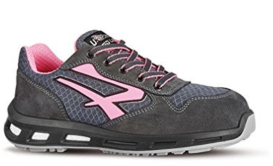 U-Power Red Lion® Cherry, Scarpe antinfortunistiche unisex, leggere, flessibili, antiperforazione antiscivolo, con Suola Infinergy, con puntale in alluminio (40)