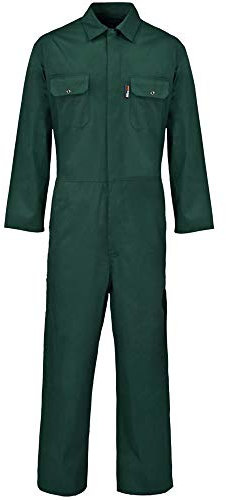 Pro-Work Women's Green Poly/Cotton Workwear Boiler Suit Size 42