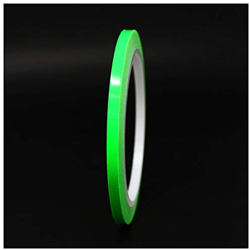 10m Strisce adhesive decorative per auto moto barca e modellismo in vari colori autoadesive Lunghezza (5mm, Verde neon)