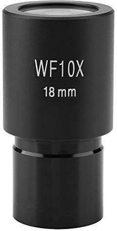 DM-WF001 10X Widefield Eyepiece,Microscope Eyepiece Lens,23.2mm Lens for Compound Biological Microscopes,Industry Microscope