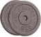 GYM MASTER Pair of Standard 1 Weight Plates in Cast Iron - 5kg
