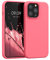 kwmobile Case Compatible with Apple iPhone 13 Pro Case - TPU Silicone Phone Cover with Soft Finish - Neon Coral