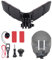 WLPREOE Motorcycle Helmet Chin Strap Mount for GoPro Hero 9/8/7/(2018)/6/5 Black,Session 4,Hero 3,DJI Osmo Action,Insta360 ONE R,AKASO/Campark/YI and More(Blue)