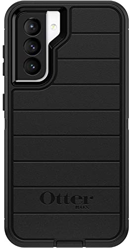 OtterBox Defender Series Robuste Schutzhülle für Samsung Galaxy S21 5G (Nicht Plus/FE/Ultra), Keine Einzelhandelsverpackung, schwarz, mit mikrobieller Abwehr