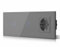 BSEED Interruptor de luz doble táctil, interruptor de 2 vías con enchufes, sin conductor neutro, sin WiFi, placa de cristal endurecido, panel táctil de cristal gris, 228 mm