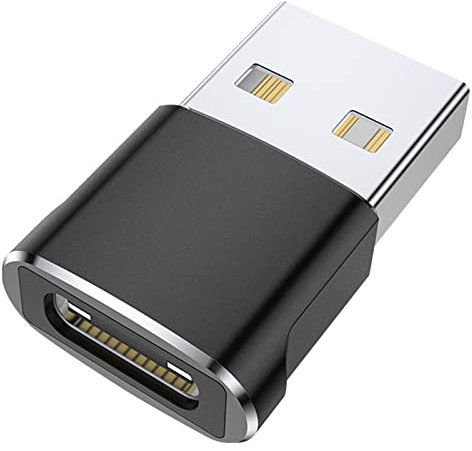 HORJOR Adaptateur USB C Femelle vers USB Mâle, Connecteur Câble Chargeur Type C, Adaptateur USB Type C OTG pour iPhone 11 12 13 Pro Max,SE,Airpods,iPad Mini 6 Air 4 5,Samsung Galaxy S20 S21 S22 Plus