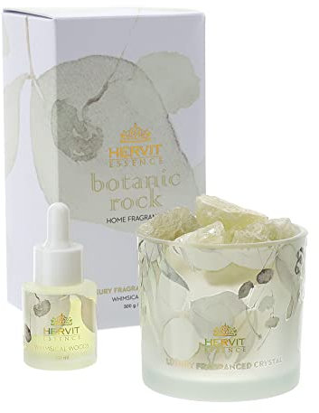 HERVIT Raumduft Gelber Quarz und Wunderholz ätherisches Öl 20 ml