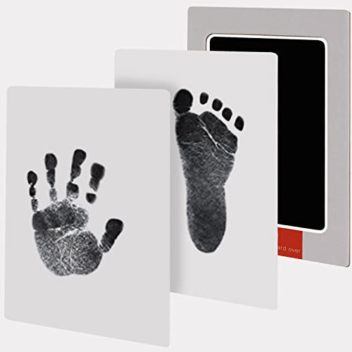 Ruhhy Handabdruck und Fußabdruck Set Stempelkissen 2 Druckkarten 20586