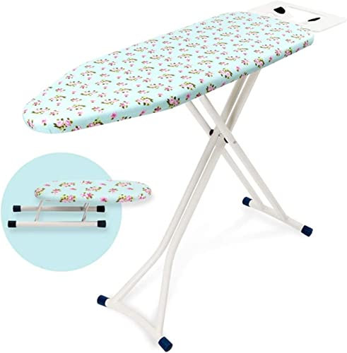 Bold Ironing Board, Hotel Metal Heightening with Sleeve Anti-scalding Electric Iron Plate Iron Stand, 903186CM (Color : A)