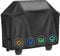 RISVOWO Funda para Barbacoa, Cubierta BBQ de Parrilla, 210D Oxford Funda Barbacoa Exterior Impermeable para Exterior Prueba de Lluvia/Viento/UV(147x61x117cm)