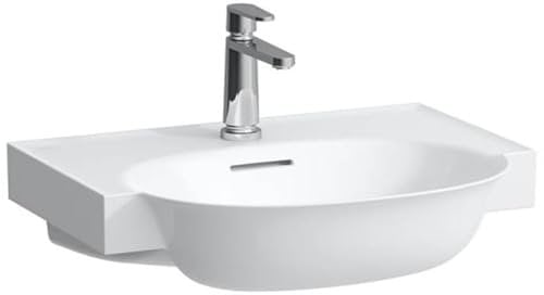 Laufen The New Classic Waschtisch, unterbaufähig, mit Überlauf, 1 Hahnloch, 600x480mm, H813853, Farbe: Weiß mit LCC