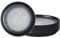 Denby - Halo Coupe Dinner Plates Set of 6-10.25 Inch Reactive Glaze, Dishwasher Microwave Oven Safe - Scratch Chip Resistant - Grey, Black Large Ceramic Stoneware Dinnerware Plates Set