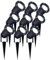 Ledvion - 9X LED Strahler, Aluminium, IP65, 5W, 6500K, 1 Meter Kabel, LED Spot, Garten Spot