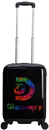 Discovery Stencil Handkoffer/Gepäck/Trolley, 55 cm, klein, 8 Rollen, bedruckt