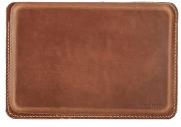 CONTACT'S FAMILY Housse de protection fine en cuir pour iPad Mini 7,9/8,3 (modèle horizontal) (marron)
