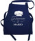 Schürze - Pizzaschürze Erwachsene - Ristorante di Name | Geschenk Pizza Zubehör | Pizzabäcker I Pizza Fan - 60x87 - Navy Blau - pizzaschürzen pizzazubehör personalisiertes mütze kochschürze