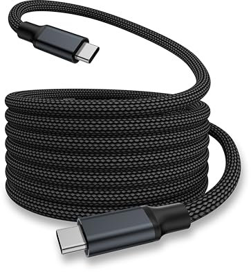 Magtame Cavo USB 4 240W, 1M USB C, Supporto 8K@60HZ, 4K@144HZ, Trasferimento Dati 20Gpbs, USB C a C, Hub Thunderbolt Docking Station