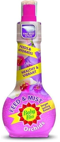 Orchid Feed/Food, Encourages Brighter Blooms And Healthy Leaves (175ml Feed & Mist Liquid)