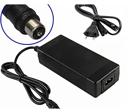 Top Charger * Adattatore di alimentazione caricatore 42 V 2 A per batteria 36 V Litio Li-ION Battery Charger Switching Adapter per 36 V Certificazione CE Connettore: RCA 10 mm RCA10