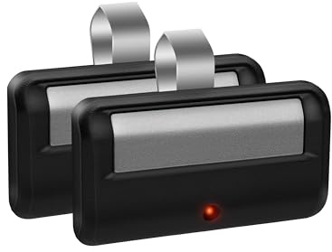 2 pour 950ESTD Chamberlain Ouvre-porte de garage Télécommande de sécurité 2.0+ Bouton d'apprentissage Jaune