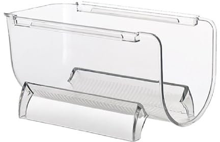 Botellero For Frigorífico Botellero For Frigorífico Botellero De Plástico Transparente, Botellero Apilable, Material Más Grueso Y Espesado, Resistente Y Duradero, Adecuado For Refrigeradores(One layer