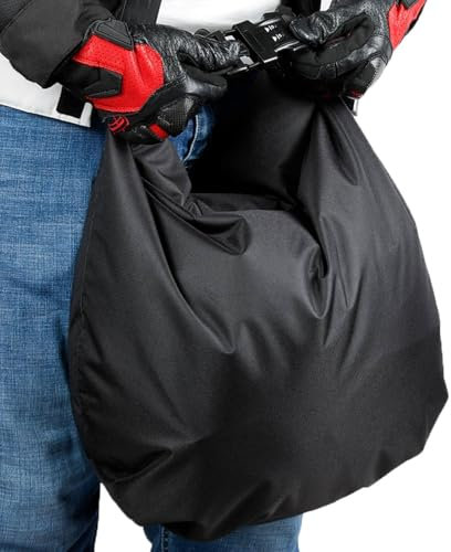 Gazocua Helmet Bags with Lock, Helmet Bag, Motorcycle Helmet Bag, Motorcycle Helmet Bag, Portable Motorcycle Helmet Storage Bag, Storage Bag for Cycling and Motorcycling