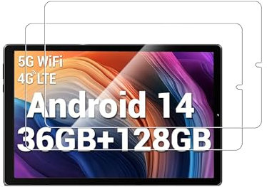Protector de pantalla de vidrio templado para tablet FASTWD M820 de 10 pulgadas (2 unidades)