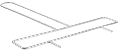 PRETYZOOM Parrilla De Acero Inox Soporte De Brochetas Para Barbacoa Asar y Ahumado Fácil De Transportar