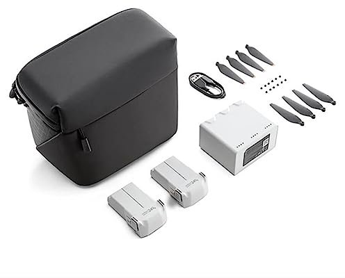 JYJYGDM Pièces de Drone for DJI Mini 3 Pro Fly More Kit/Kit Plus 2 Batteries de vol intelligentes/Plus Hub de Charge bidirectionnel avec Sac à bandoulière(Fly More Kit)