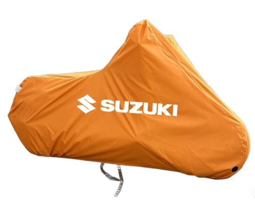 SJSHOPS Housse Moto pour Suzuki GSR 600,Exterieur Interieur Etanche Bâche de Protection Toutes Saisons Contre,Couverture Anti-Poussière Respirante pour Scooter et Moto