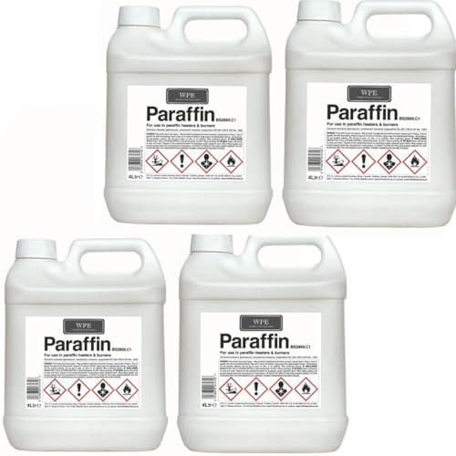 WPE® Paraffin BS2869 C1 Kerosene Heating Fuel – Premium Clean-Burning Paraffin for Home Heaters, Stoves & Burners – Low Odour, High Heat Output, High Efficiency 4 litres (4)
