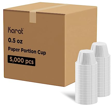 Karat FP-PPC050 0.5 oz. Paper Portion Cups (Case of 5000)