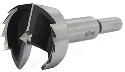 Weischer® - Forstnerbohrer gezahnt Ø 35 mm | Holzbohrer Astlochbohrer Topfbohrer | Rundschaft | Weichholz & Hartholz | stabiler & bruchfester Bohrer | Zentrierspitze für präzise Bohrung