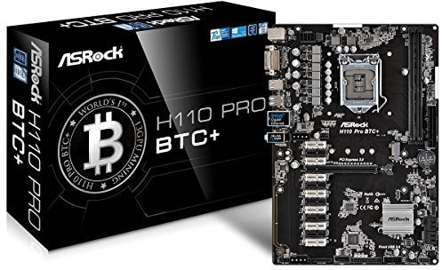 ASRock H110 Pro BTC+ 13 GPU Mining-Motherboard für Kryptowährungen