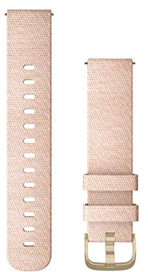 Garmin Schnellwechsel-Armband 20mm, passend für Venu, Venu 2Plus, Venu SQ/ SQ2, vivoactive 3/ 5, vivomove- Serie, Forerunner 55/ 245/ 645, Approach S40/ S42/ S12, D2 Air