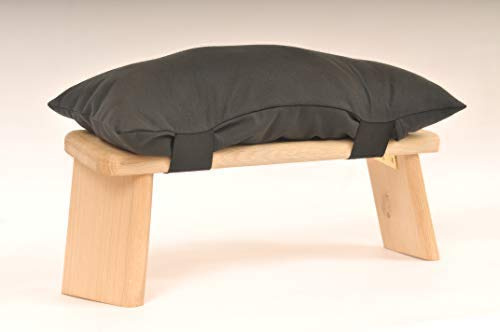 Fraximus Kissen für Meditationshocker (schwarz)