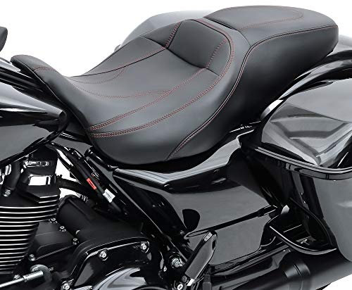 Motorrad Sitzbank Craftride RH4 für Harley Davidson Touring Sitzbank in sw-ro