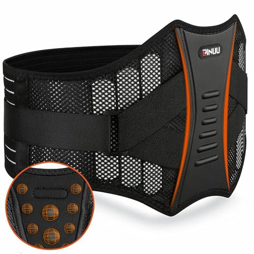 ZINUU Rücken Geradehalter, Haltungskorrektur Rücken Herren Damen,Verstellbare Haltungstrainer Rückengurt,Atmungsaktive Back Support Corrector, Ruckenhalterung Korrektur (39'-47')