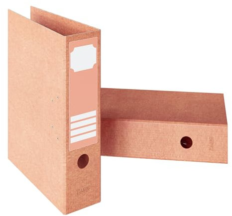 Vegane Aktenordner kompatibel mit Billy Regal - wahlweise mit Etikett (ohne Etikett)