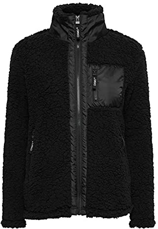 OXMO Ellin Sweatjacke Damen, L, Black (194007)