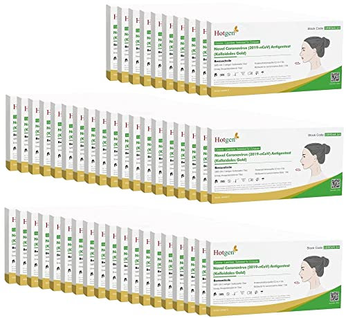 Hotgen Coronavirus (2019-nCoV) - Covid 19 Antigen Corona Schnelltest 100 Stück