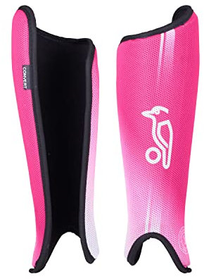 KOOKABURRA Protège-Tibias de Hockey 2022 - Rose - Taille M