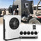 12V condizionatore d'aria 10000BTU, Mini Split 12 Volt condizionatore d'aria, Semi Truck APU 12 Volt DC A/C, raffreddamento a basso rumore per Big Rig Sleeper, semi camion, pick-up, furgoni, autobus