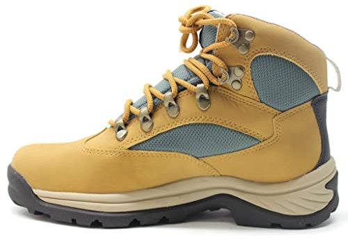 Timberland Damen Chocorua GTX Mid Hiker Leather Textile Wheat Stiefel 39 EU