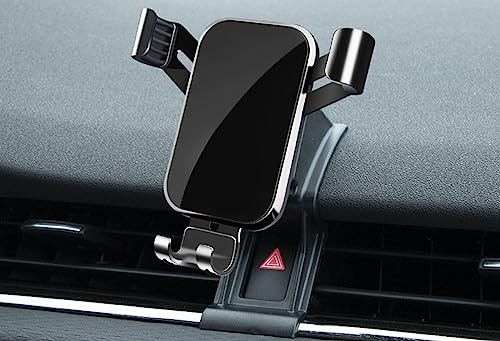 LAYSSA Auto Handyhalterung für Land Rover Range Rover Evoque 2020-2023, Handy KFZ Halterungen Kratzfest rutschfest, 360° Drehung Flexibel, Universal Autotelefonhalter Auto Zubehör,A Black